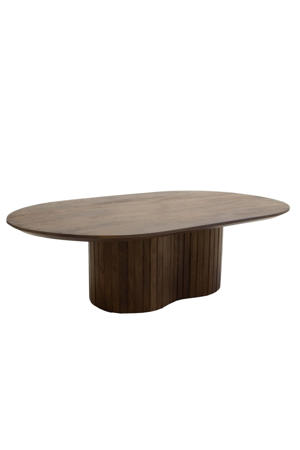 Salontafel Ava - Ovaal - Mangohout - 120cm