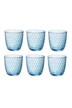 Waterglazen Slot - Blauw - 290 ml - 6 stuks