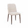 Giga Meubel Eetkamerstoel Sophie - Stof/Metaal - Beige - Set van 2