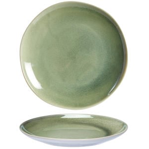 Dinerborden Serene Green ø 28 cm - Aardewerk - 4 Stuks