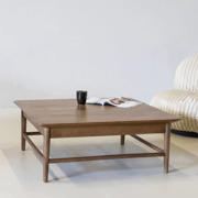 thumbnail: Giga Meubel Salontafel Lana - Naturel Mangohout - 100x100x45cm