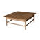 Giga Meubel Salontafel Lana - Naturel Mangohout - 100x100x45cm