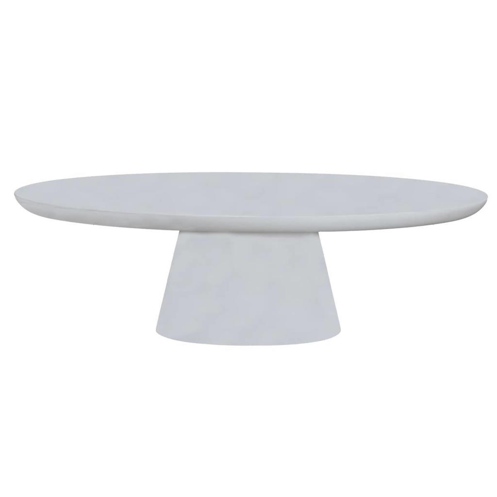 Giga Meubel Salontafel Cleo - Ovaal - Eco Composiet - 130cm