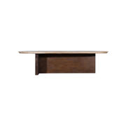 thumbnail: Giga Meubel Salontafel Olaf Travertin Beige/Bruin 140cm