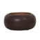 Giga Meubel Salontafel Draby - Rond Donkerbruin/Walnoot - Incl. Opbergruimte - Ø73cm