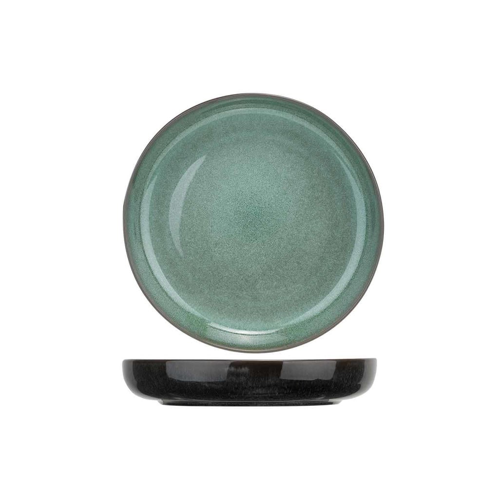 Cosy & Trendy Diepe Borden / Pastaborden Lerida Meadow Groen ø 23.5 cm - 4 Stuks