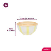thumbnail: Cookinglife Kleine Kommen Spring Vibes ø 12 cm - 6 Stuks