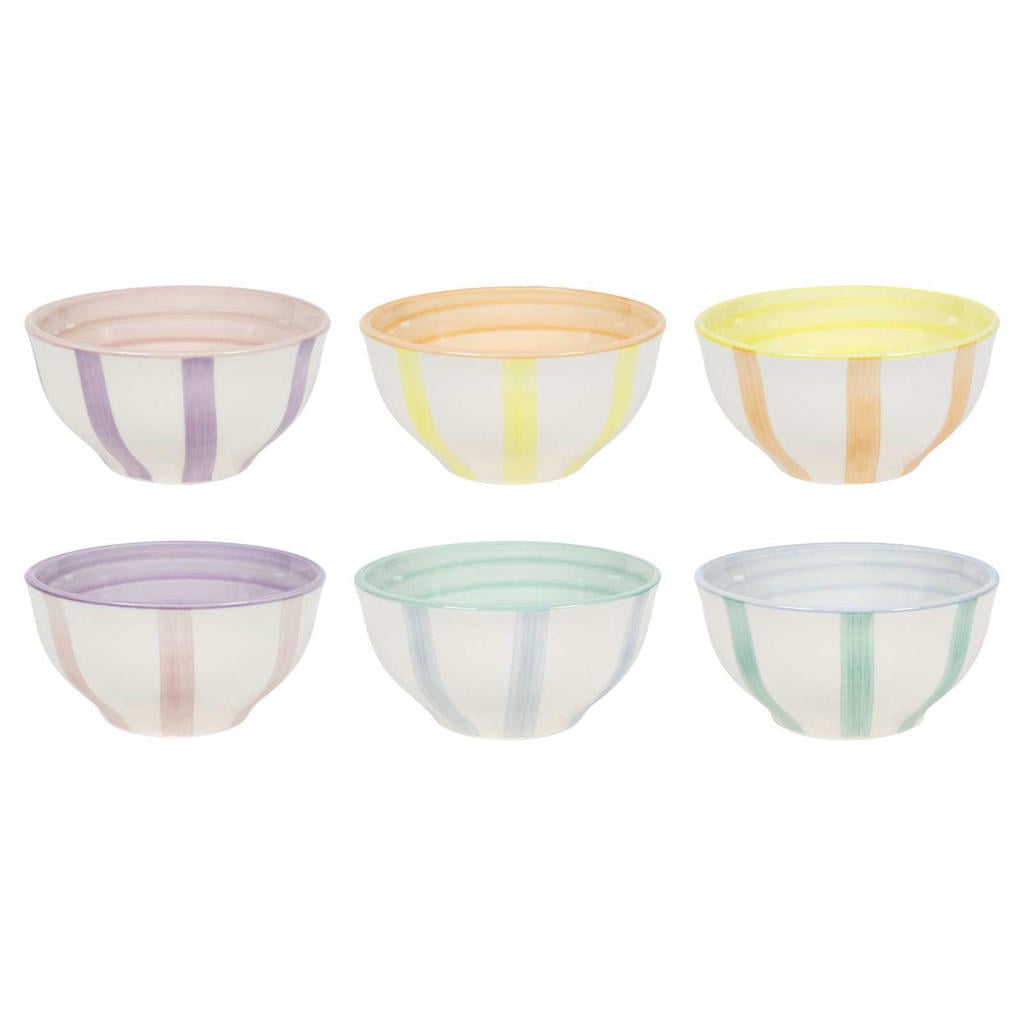 Cookinglife Kleine Kommen Spring Vibes ø 12 cm - 6 Stuks