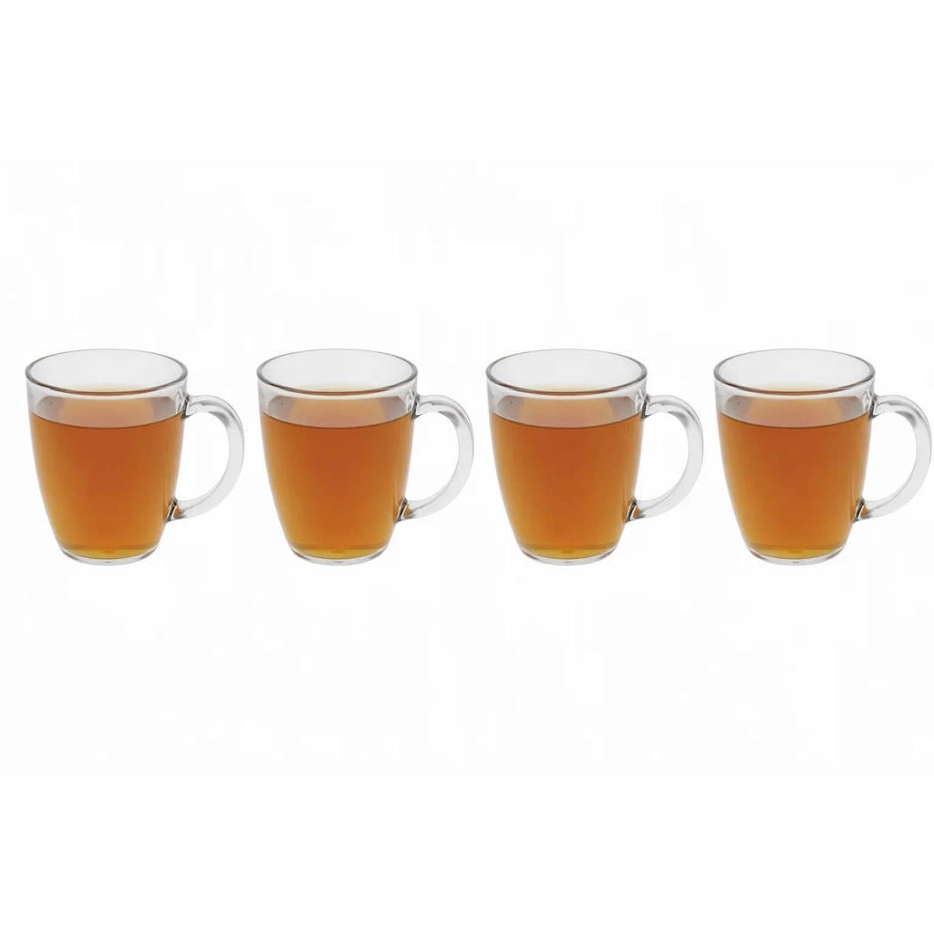 Cookinglife Theeglazen Kunststof - CampVibe - Outdoor - Onbreekbaar - 380 ml - 4 Stuks