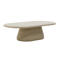 Giga Meubel Salontafel Riva Ovaal - Composiet - 140x65x39cm