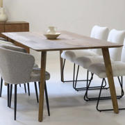 thumbnail: Giga Meubel Eettafel Denmark - Mangohout - 200cm