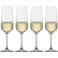 Schott Zwiesel Champagneglazen - Flutes - Tulip - 283 ml - 4 stuks