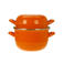 Cosy & Trendy  Mosselpan - Oranje - ø 18 cm / 2.8 liter - geëmailleerde anti-aanbaklaag