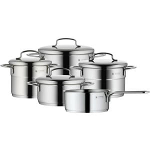 Pannenset Mini - 5 Delig - Kookpan ø 16, 20, 20 en 24 cm en Steelpan ø 16 cm