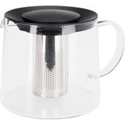 thumbnail: Cookinglife Theepot met RVS Theefilter - Borosilicaat Glas - 1.5 Liter
