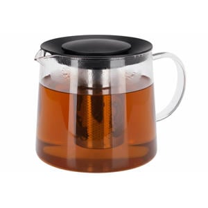 Theepot met RVS Theefilter - Borosilicaat Glas - 1.5 Liter