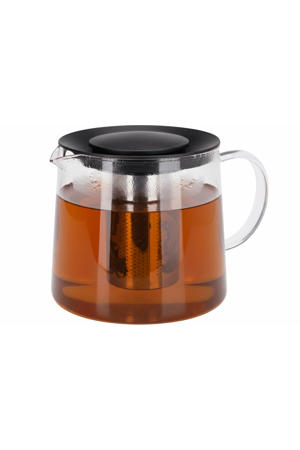Theepot met RVS Theefilter - Borosilicaat Glas - 1.5 Liter