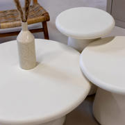 thumbnail: Giga Meubel Salontafel Romy - Rond - Beton/Betonlook - 50cm