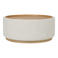 Giga Meubel Salontafel Marcia - Rond Beige/Naturel - Incl. Opbergruimte - Ø83cm