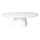 Giga Meubel Salontafel Myrna - Wit Composiet - 120x60x39cm