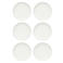 Cookinglife Dinerborden Cardida Off White ø 26 cm - 6 Stuks