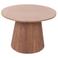 Giga Meubel Salontafel Salvador - Donkerbruin Hout - 60x60x41cm