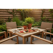 thumbnail: Cookinglife Serveerplank / Tapasplank - Teak - 59 x 20 cm - Houten Plank voor Hapjes en Gerechten