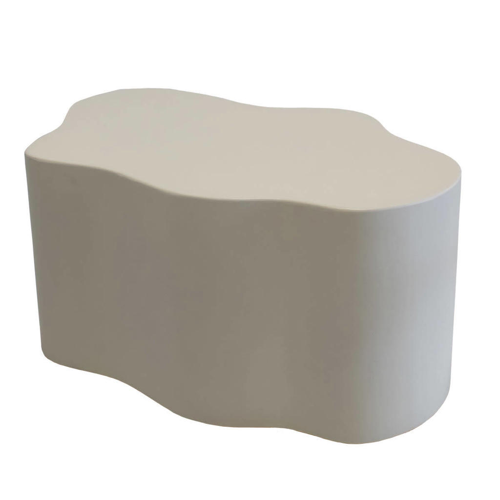 Giga Meubel Salontafel Marly - Organisch Wit Composiet - 100x70x41cm