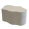 Giga Meubel Salontafel Marly - Organisch Wit Composiet - 100x70x41cm