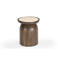 Giga Meubel Salontafel Kaja - Rond - Marmer - 38cm