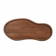 thumbnail: Giga Meubel Salontafel Estella - Organisch Donkerbruin Mangohout - 130x60x39cm
