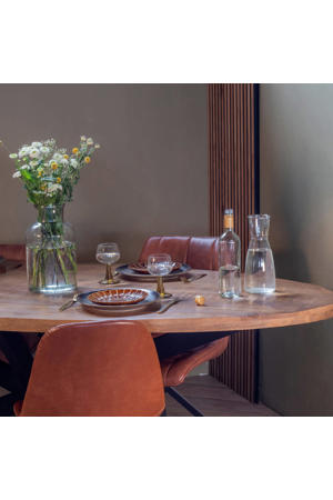 Eettafel Mansour Ovaal Mangohout 220cm