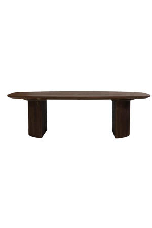 Salontafel Feline - Deens Ovaal - Mangohout - 130cm