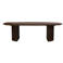 Giga Meubel Salontafel Feline - Deens Ovaal - Mangohout - 130cm