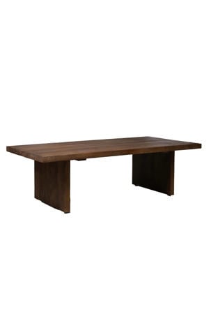 Salontafel Espoo - Rechthoek Donkerbruin Hout - 120x60x36cm