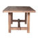 Giga Meubel Eettafel Frans - Rechthoek Donkerbruin Hout - 300x100x76cm