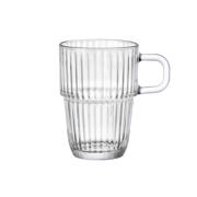 thumbnail: Bormioli Rocco Latte Macchiato Glazen - Irish Coffee Glazen - Koffiekopjes met oor - Stapelbaar - Barshine 315 ml - 6 Stuks