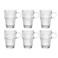 Bormioli Rocco Latte Macchiato Glazen - Irish Coffee Glazen - Koffiekopjes met oor - Stapelbaar - Barshine 315 ml - 6 Stuks