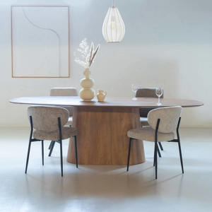 Eettafel Stijn - Deens Ovaal - Mangohout - 180cm