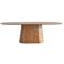 Giga Meubel Eettafel Stijn - Deens Ovaal - Mangohout - 180cm