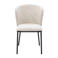 Giga Meubel Eetkamerstoel Frits - Stof - Beige - Set van 2