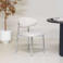 Giga Meubel Eetkamerstoel Skara - Beige/Chrome - Set van 2