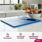 thumbnail: Cookinglife Snijplank HACCP Blauw 40 x 30 cm - voor vis