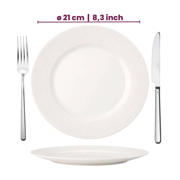 thumbnail: Cookinglife Serviesset CampVibe - Kunststof 12-delig / 4 personen - 4 dinerborden, 4 ontbijtborden en 4 kommen