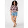 MS Mode top donkerrood
