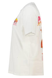 thumbnail: MS Mode T-shirt met backprint Plus Size - ecru