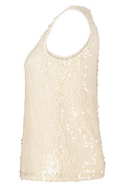 thumbnail: MS Mode top met pailletten beige