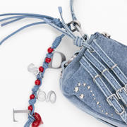 thumbnail: Desigual denim schoudertas blauw