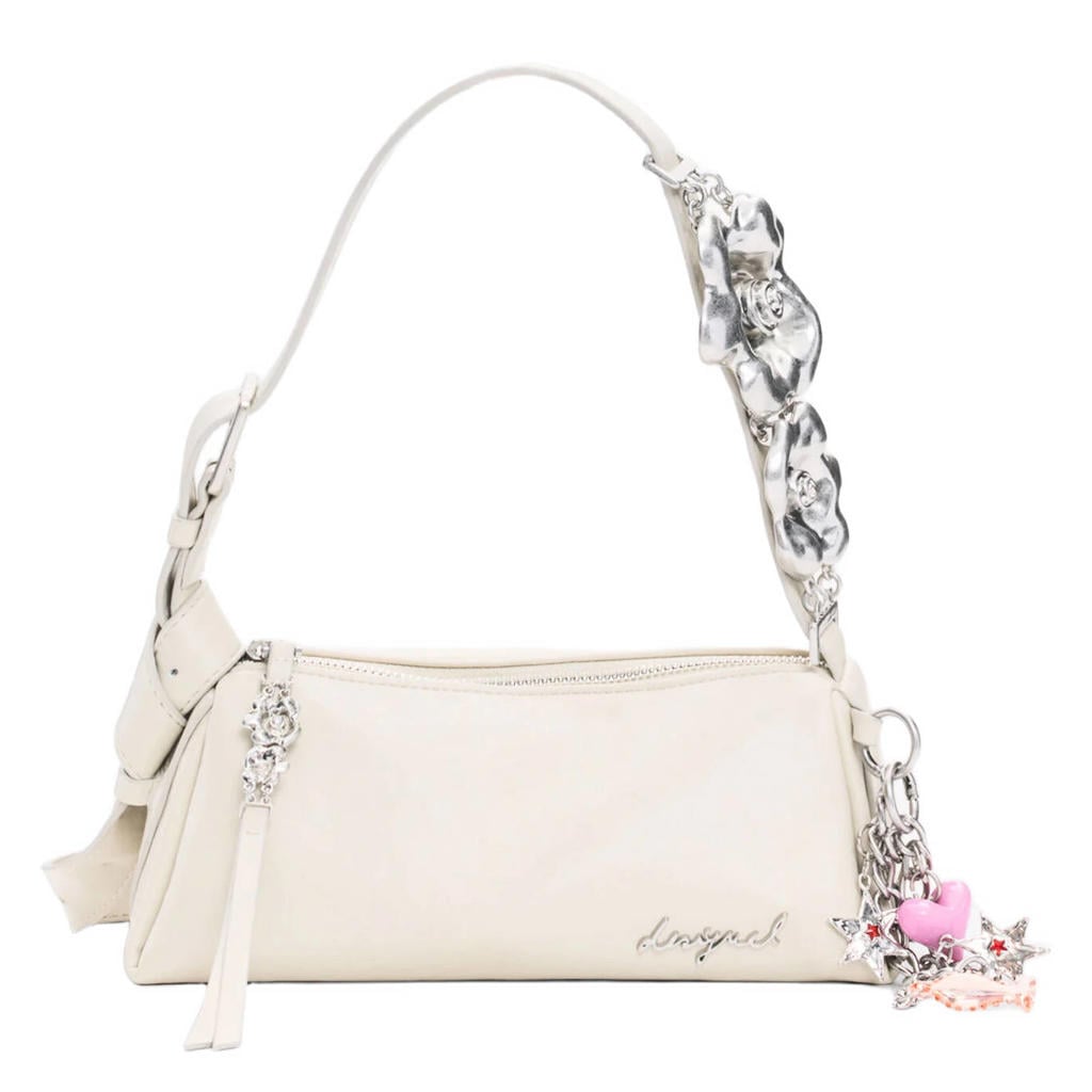 Desigual schoudertas ecru
