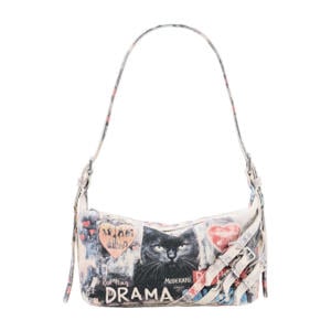 schoudertas met print multi